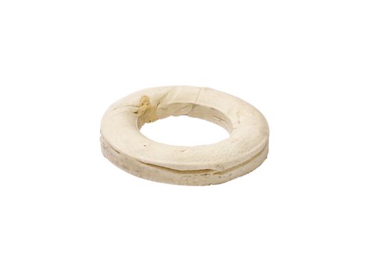 Przysmak dla psa ring prasowany biały 13 cm 140 g Maced