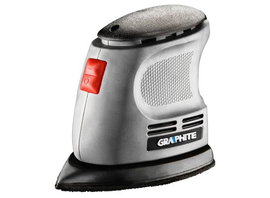 Szlifierka oscylacyjna delta 105 W, stopa 140 x 140 x 97 mm GRAPHITE