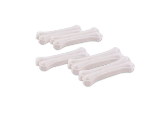 Kość prasowana biała 7,5 cm 5 sztuk 113 g Maced