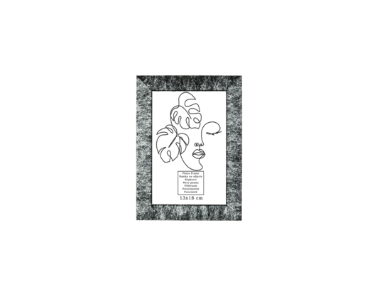 Ramka na zdjęcie marmur biały 13 x 18 cm