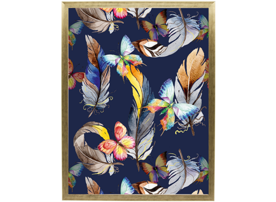 Fotografia "Feather ethnic 2" 30 x 40 cm