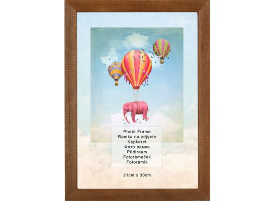 Ramka na zdjęcie drewniana 21 x 30 cm