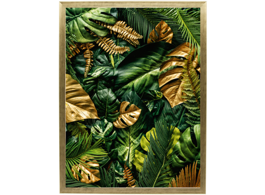 Fotografia "Monstera jungle gold" 30 x 40 cm
