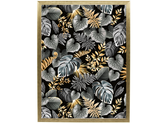 Fotografia "Jungle black" 30 x 40 cm