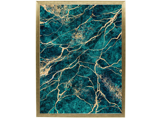 Fotografia "Marble green" 30 x 40 cm
