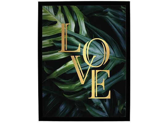 Fotografia "Love gold" 50 x 70 cm