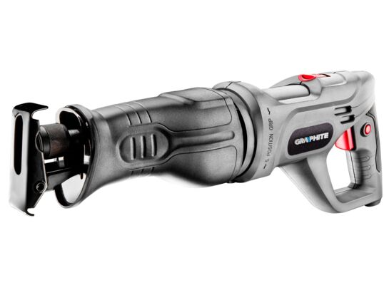 Pilarka szablowa 900 W, skok 20 mm, ilość suwów 0 - 2600 min. karton GRAPHITE