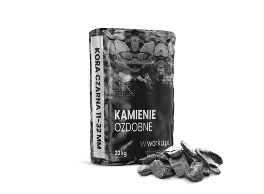 Kora kamienna czarna 11-32 mm 20 kg