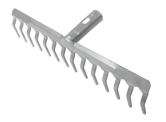 Grabie stalowe wzmacniane 14-zębne 38 cm Klik