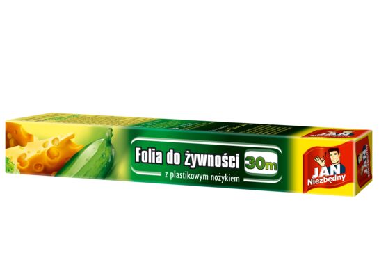 Folia do żywności z ostrzem pud 30 m Jan Niezbędny