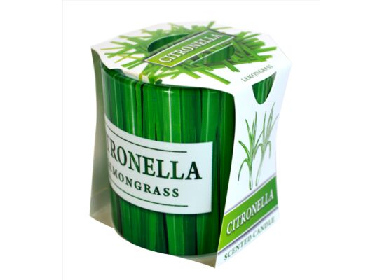 Świeca szklanka VERONA A'1 CITRONELLA