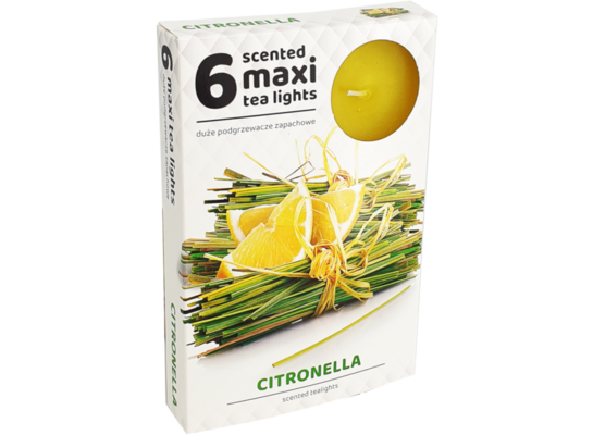 Podgrzewacze zapachowe MAXI A`6 CITRONELLA ART.432