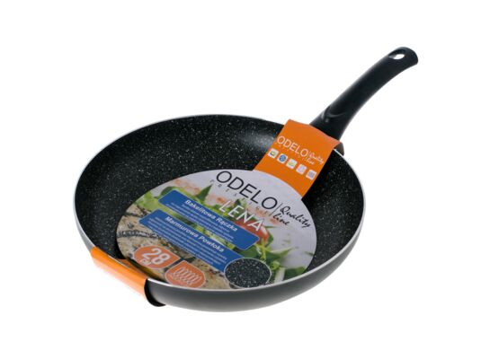 Patelnia z powłoką marmurową LENA 28 cm