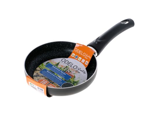 Patelnia z powłoką marmurową LENA 16 cm