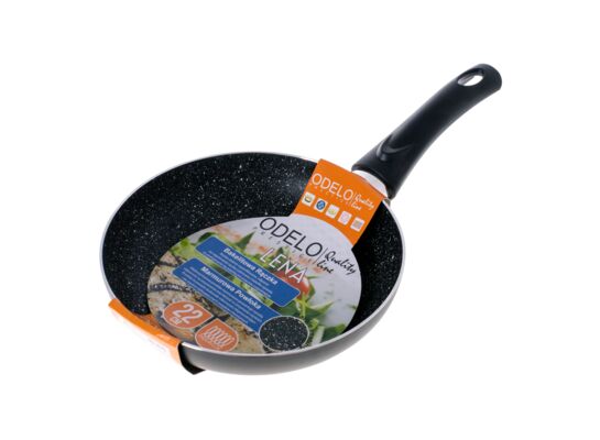Patelnia z powłoką marmurową LENA 22 cm