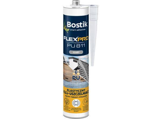Klej uszczelniacz FlexPro PU811 szary 300 ml Bostik
