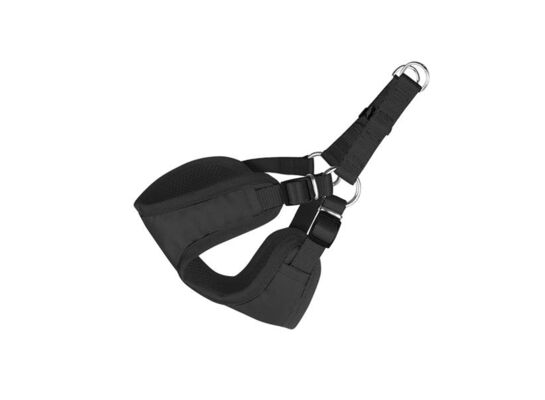 Szelki regulowane comfort 3 max. 60 cm czarne CHICO