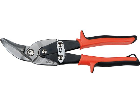 Nożyce do blachy 240 mm, odgięte prawe NEO