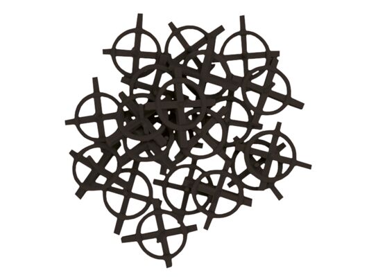 Krzyżyk dystansowy 4,0 mm, 100 sztuk TOPEX