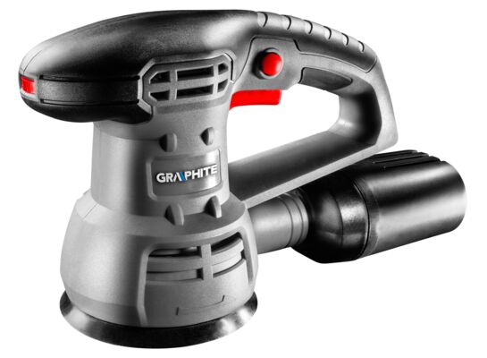 Szlifierka mimośrodowa 430 W, tarcza 125 / 150 mm, walizka GRAPHITE