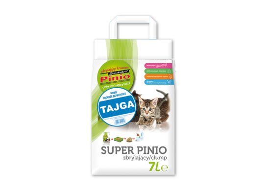 Żwirek Super Benek 7 l Pinio Zbryl. Kruszon Tajga