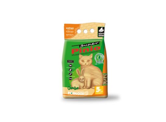 Żwirek Super Benek 10 l Pinio Cytryna