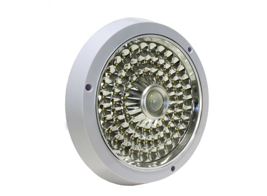 Plafon okrągły LED lam-0299-N biała 8W z czujnikiem ruchu LEDonTIME