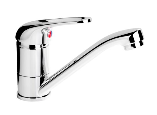 Bateria umywalkowa stojąca z obrotową wylewką chrom Dill Plus