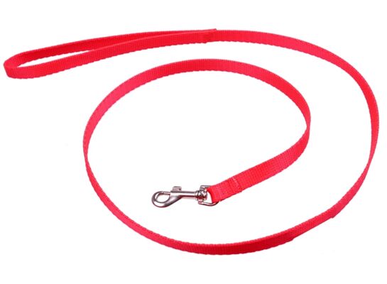 Smycz taśma 13 mm czerwona CHICO