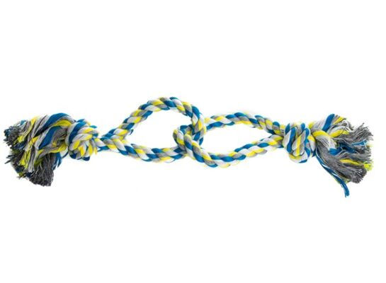 Zabawka dla psa sznur dwie pętle 40 cm CHICO