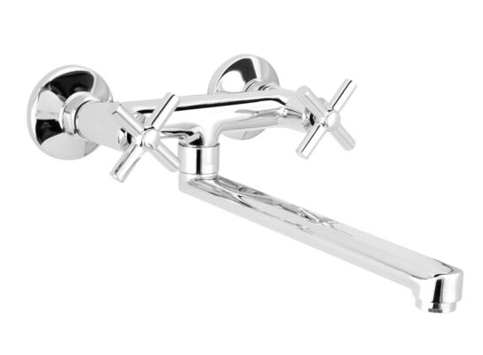 Bateria zlewozmywakowa ścienna Aloe Deante