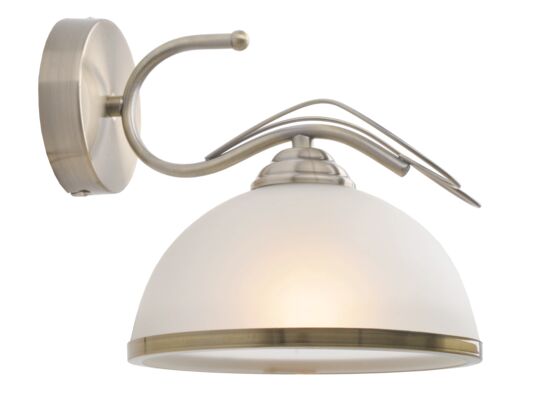 Kinkiet Ofelia 1 płomienny patyna E27