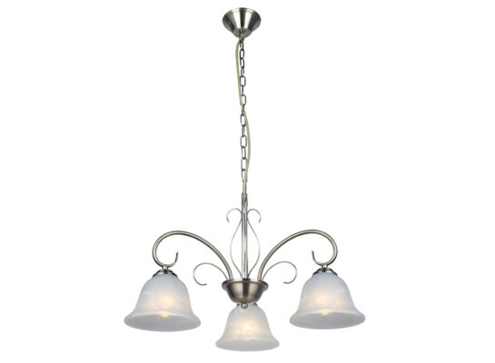 Lampa wisząca Pompea patyna E27