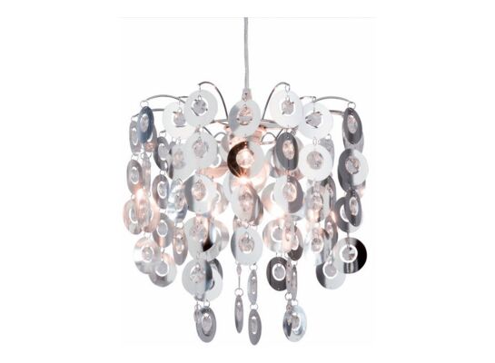 Lampa wisząca Lind 1 płomienna chrom E27