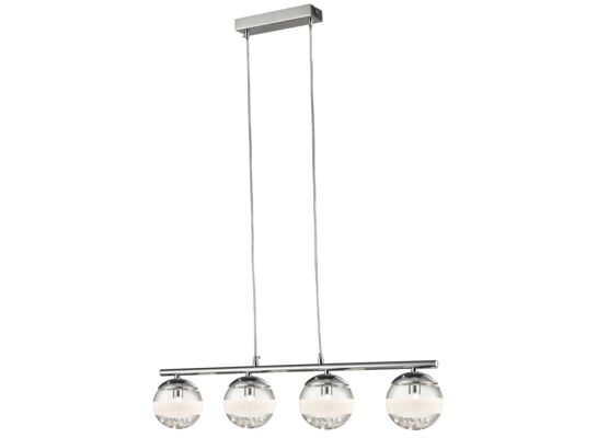 Lampa wisząca Dream 4 płomienna chrom G9