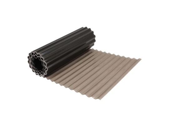 Rulon falisty Poliester dymny 200 cm