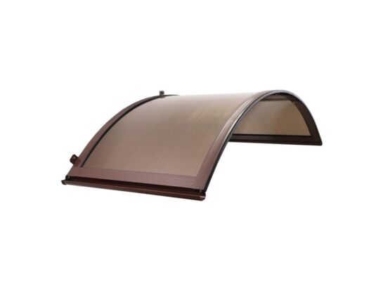 Daszek łukowy dymny 158 x 90 x 38 cm Robelit