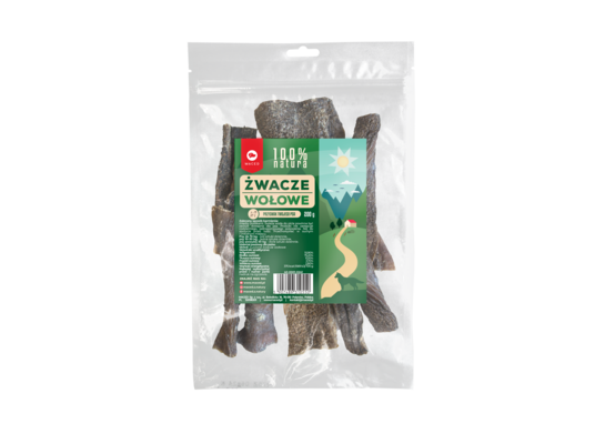 Żwacze wołowe 200 g 100% natura Maced