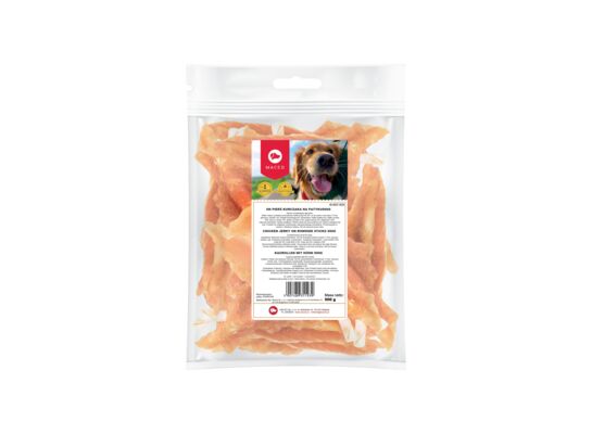 Karma uzupełniająca dla psów pierś kurczaka na patyku 500 g Maced