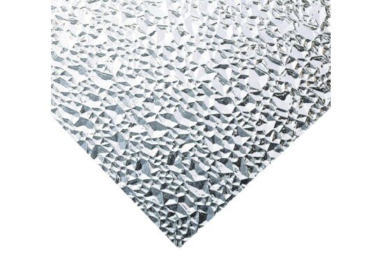 Szkło z polistyrenu punkty diamentowe przejrzyste 142 x 54/25 Robelit