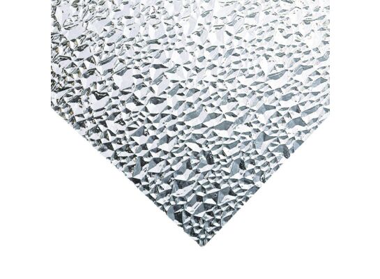 Szkło z polistyrenu punkty diamentowe przejrzyste 44 x 54/25 Robelit