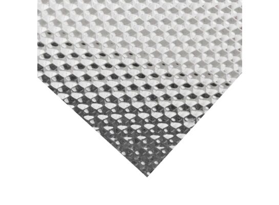 Szkło z polistyrenu hexagon przejrzysty 44 x 54 x 25 Robelit