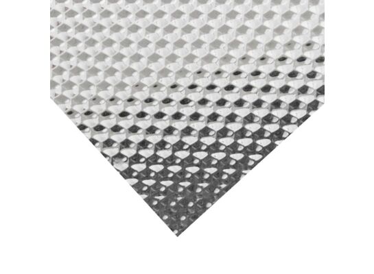 Szkło z polistyrenu hexagon przejrzysty 142 x 54 x 25 Robelit