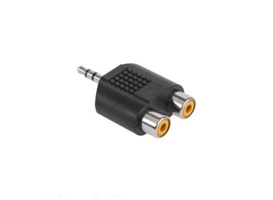 Rozdzielacz wtyk 3,5 mm - 2 gniazda RCA