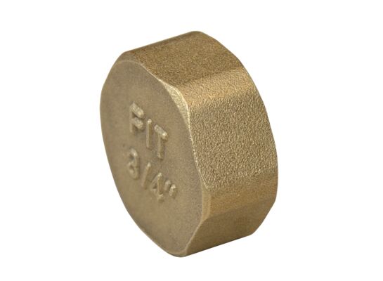 Zaślepka 3/4" mosiądz