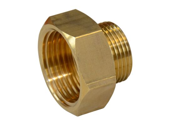 Przedłużka redukcyjna 3/4'' x 1/2'' mosiądz