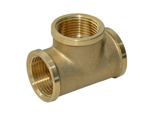 Trójnik 3/4'' mosiądz