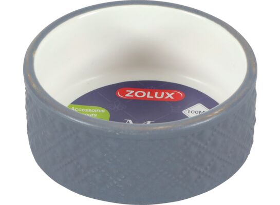 Miska gres dla gryzonia MARGOT 100 ml szara ZOLUX