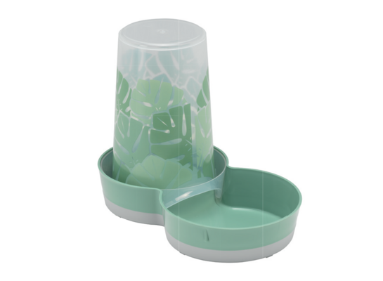 Miska plastikowa z dozownikiem