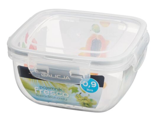 Pojemnik kwadratowy FRESCO 0,9 l